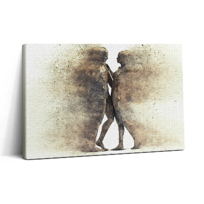 Tablou canvas 30x20 Oameni abstracti și nisip