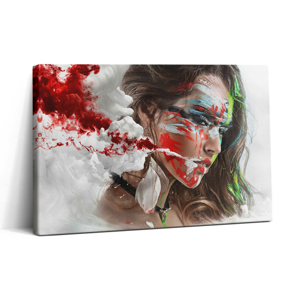 Tablou canvas 30x20 Portretul unei femei indiene