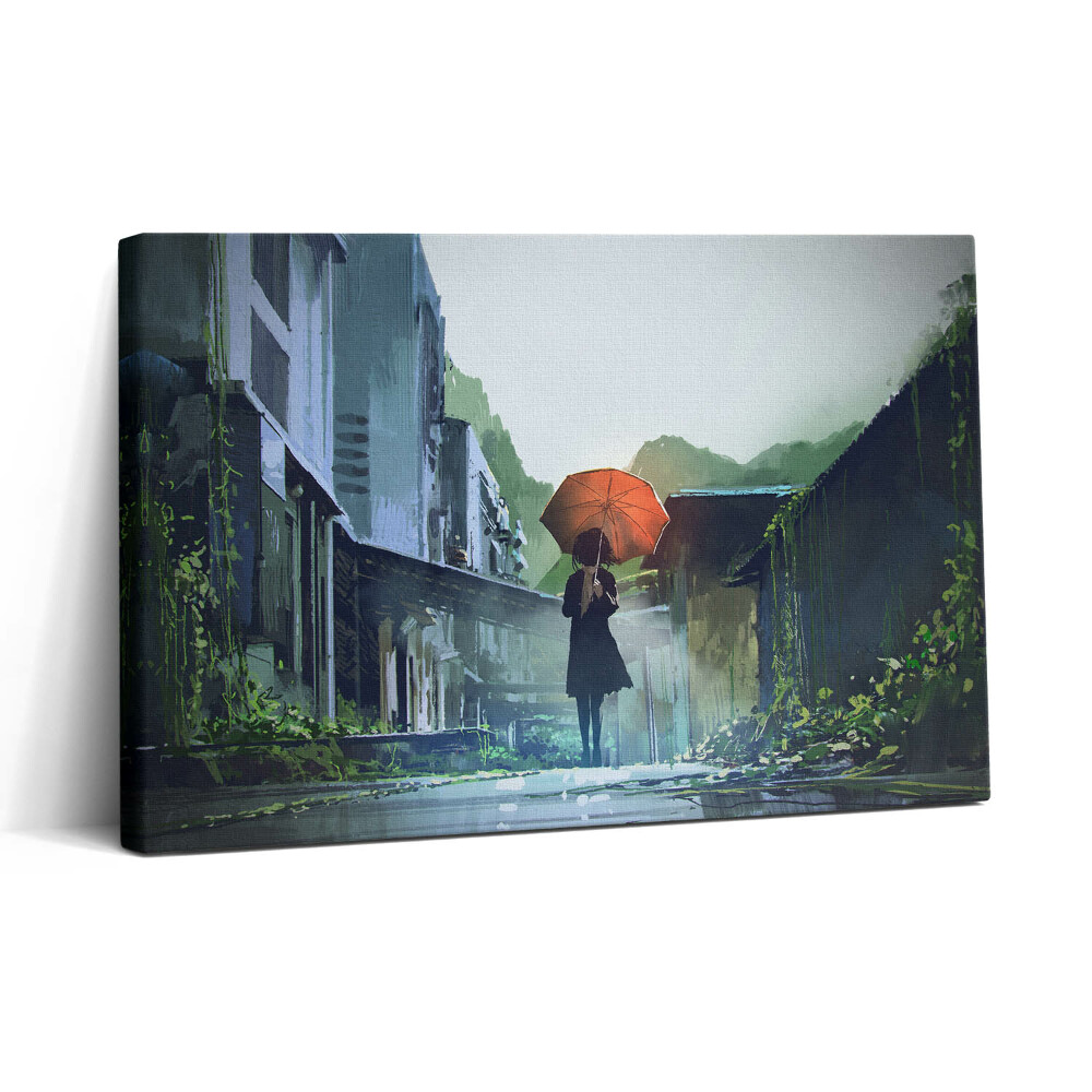 Tablou canvas 30x20 Mersul pe jos și vremea engleză