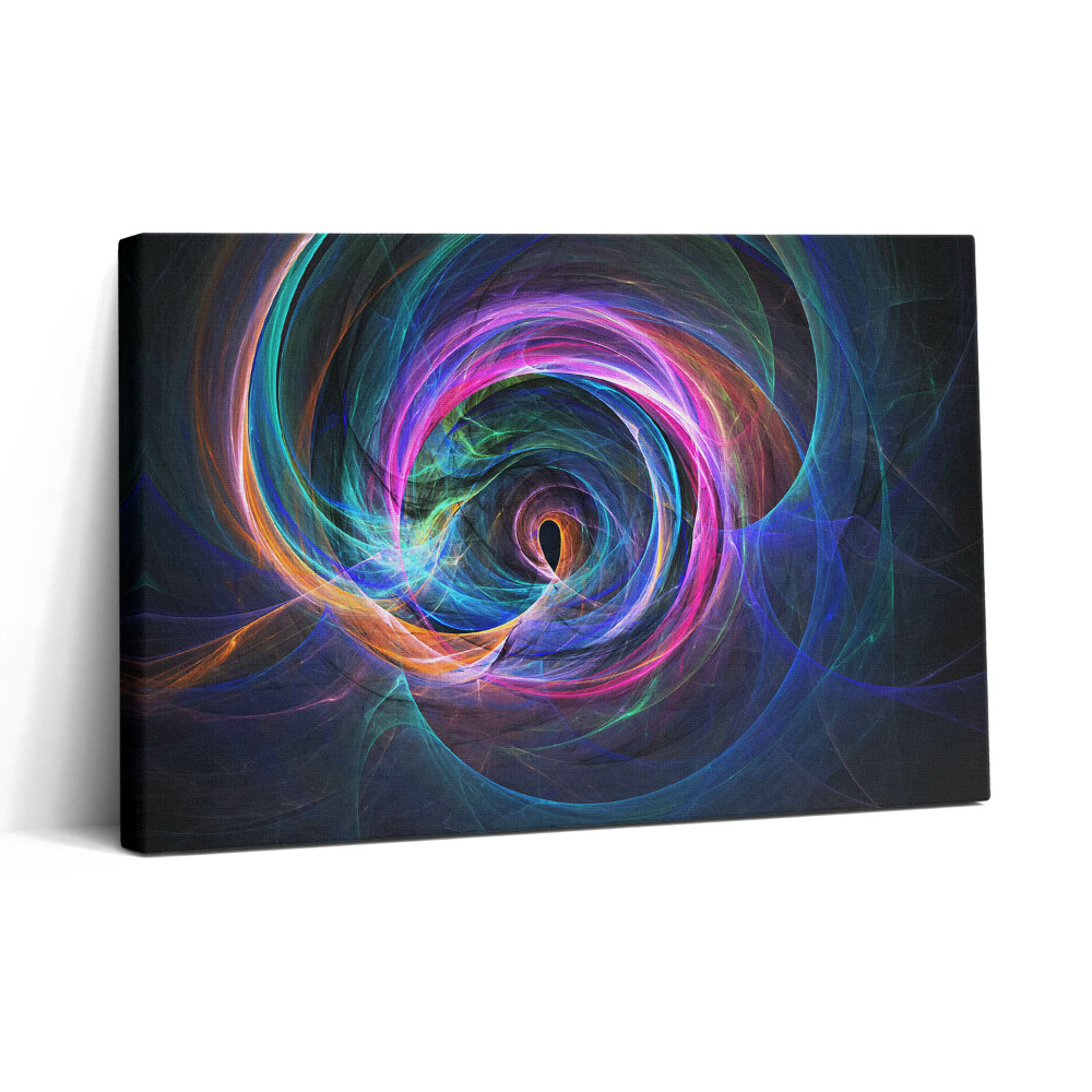 Tablou canvas 30x20 Abstracție - fractal colorat