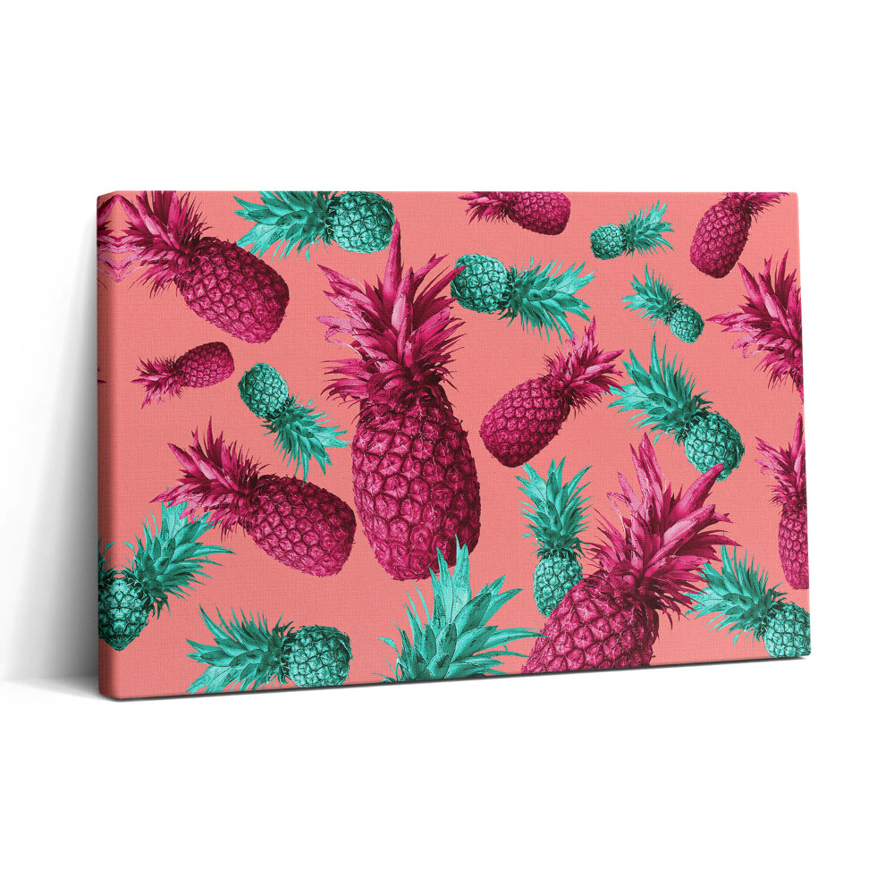Tablou canvas 30x20 Ananas colorat