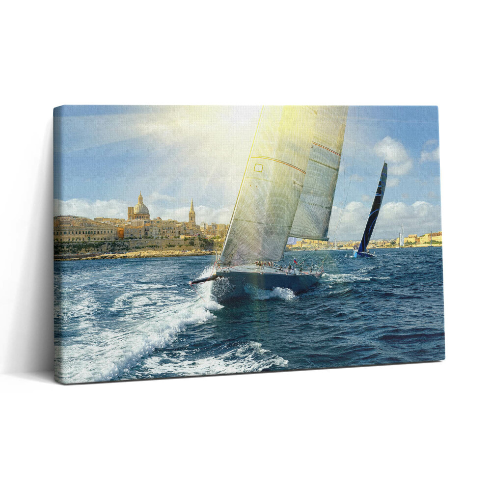 Tablou canvas 30x20 Iahturi plutitoare