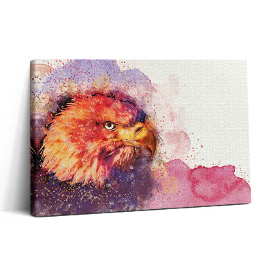 Tablou canvas 30x20 Pasăre vultur în acuarelă