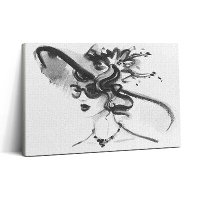 Tablou canvas 30x20 femeie la modă