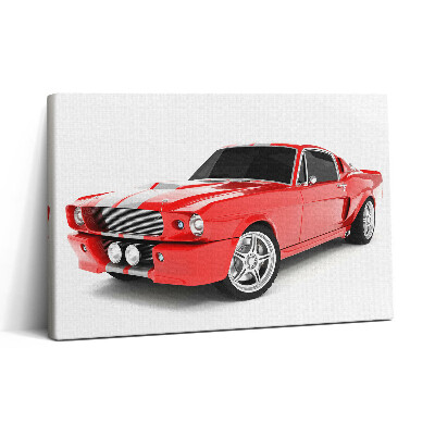 Tablou canvas 30x20 Mașină sport roșie