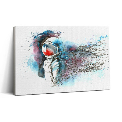 Tablou canvas 30x20 Abstracție astronaută