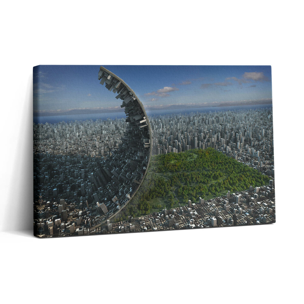 Tablou canvas 30x20 Abstracție în Central Park