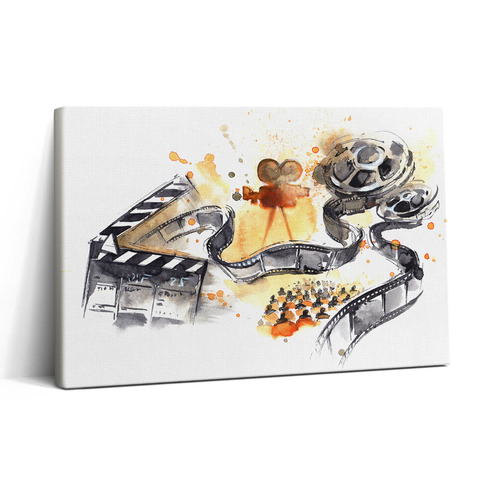 Tablou canvas 30x20 Fotografii - aparat foto și casete de film