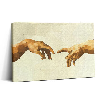 Tablou canvas 30x20 Crearea lui Adam