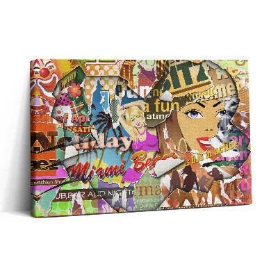 Tablou canvas 30x20 Carte poștală din vacanță