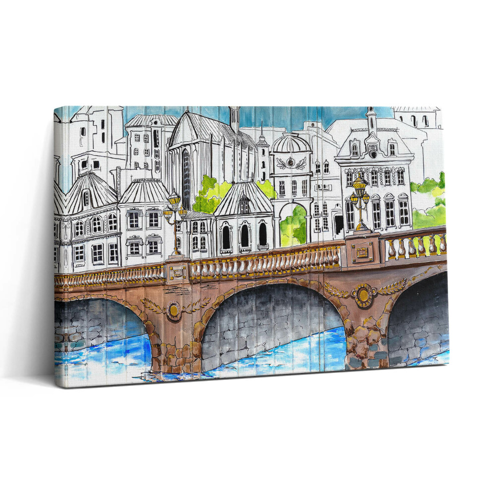 Tablou canvas 30x20 Cultura Graffiti Urban - Franța