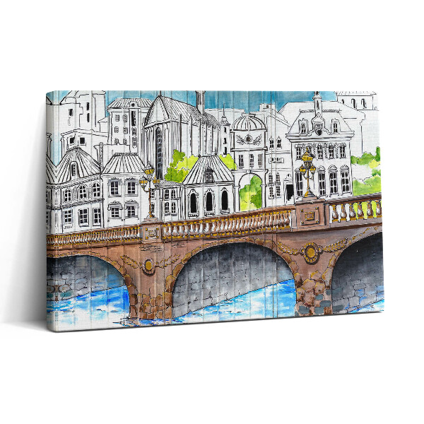 Tablou canvas 30x20 Cultura Graffiti Urban - Franța