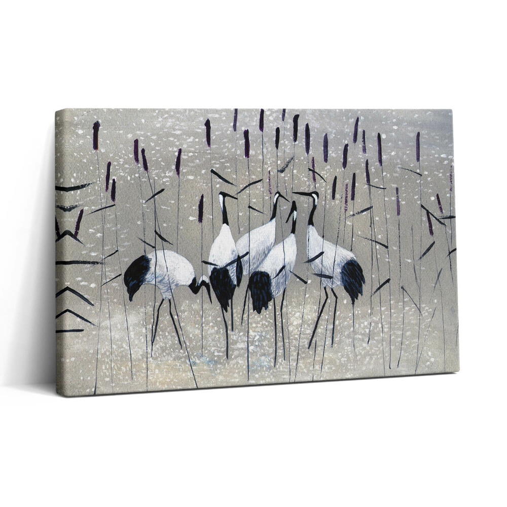 Tablou canvas 30x20 Macarale cu stuf