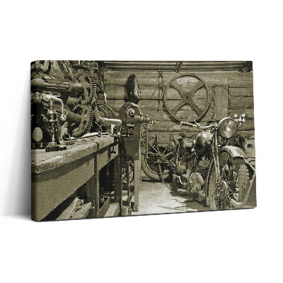 Tablou canvas 30x20 Motociclete vechi