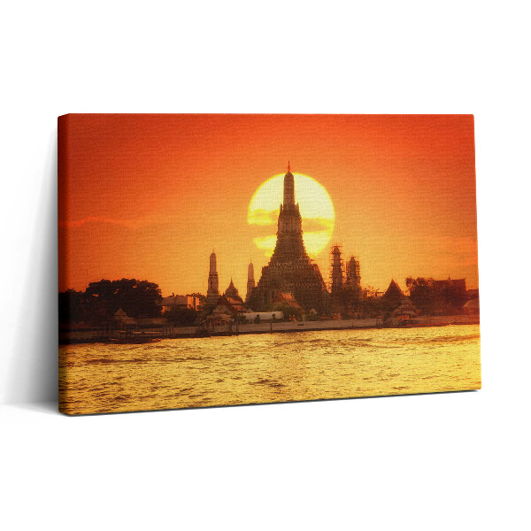Tablou canvas 30x20 Wat Arun Bangkok Thailanda