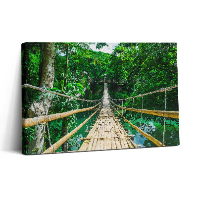 Tablou canvas 30x20 Un pod în pădurea din Filipine