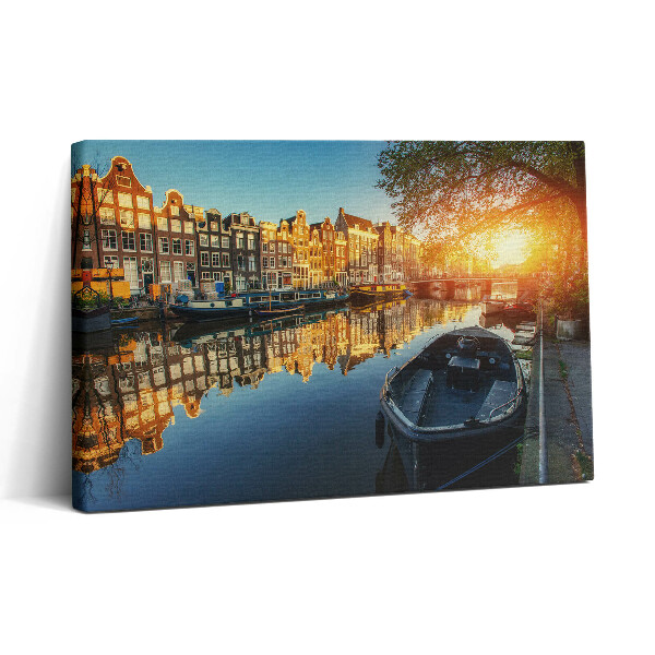 Tablou canvas 30x20 Orașul Amsterdam