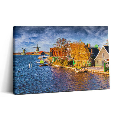 Tablou canvas 30x20 Arhitectura Olandei