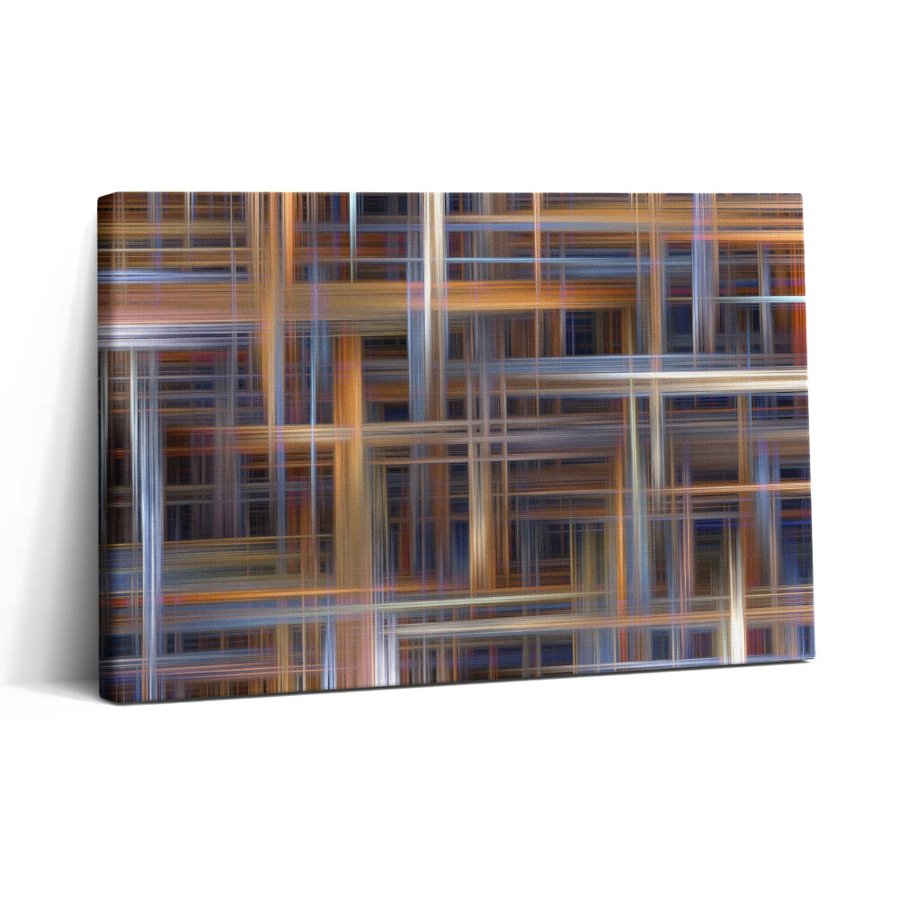 Tablou canvas 30x20 Abstractizarea geometriei