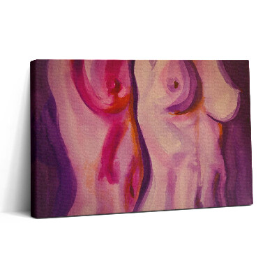Tablou canvas 30x20 Pictura corpului și a sânilor feminini