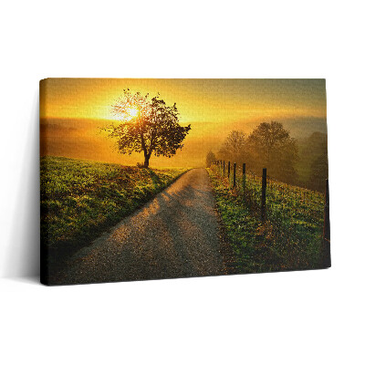 Tablou canvas 30x20 Ceață la răsărit