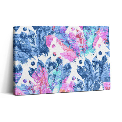 Tablou canvas 30x20 Pene colorate