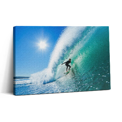 Tablou canvas 30x20 Surfing în Hawaii
