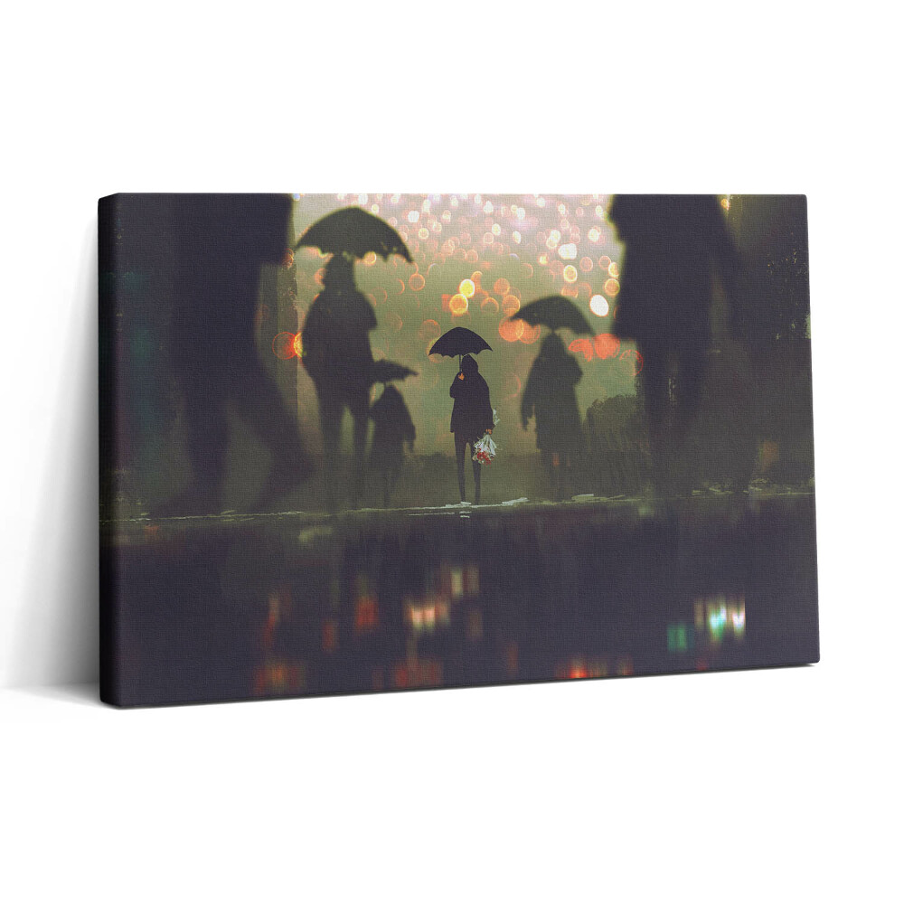 Tablou canvas 30x20 Oameni cu umbre