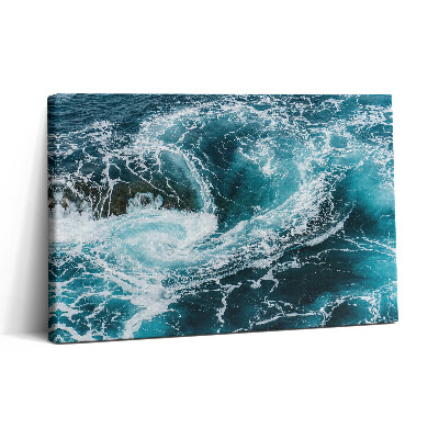 Tablou canvas 30x20 Valuri spumoase învolburate