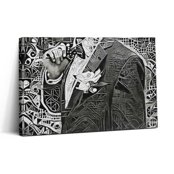 Tablou canvas 30x20 Bărbat în costum