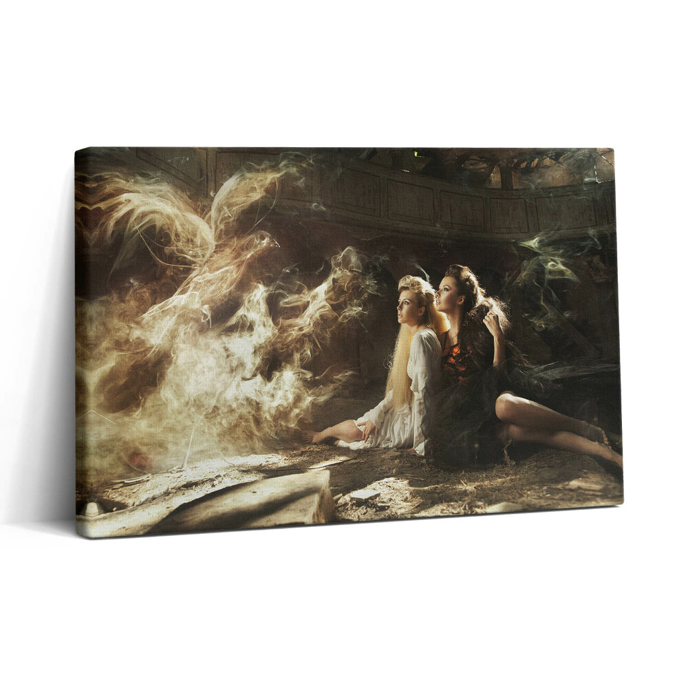 Tablou canvas 30x20 O fotografie cu două femei