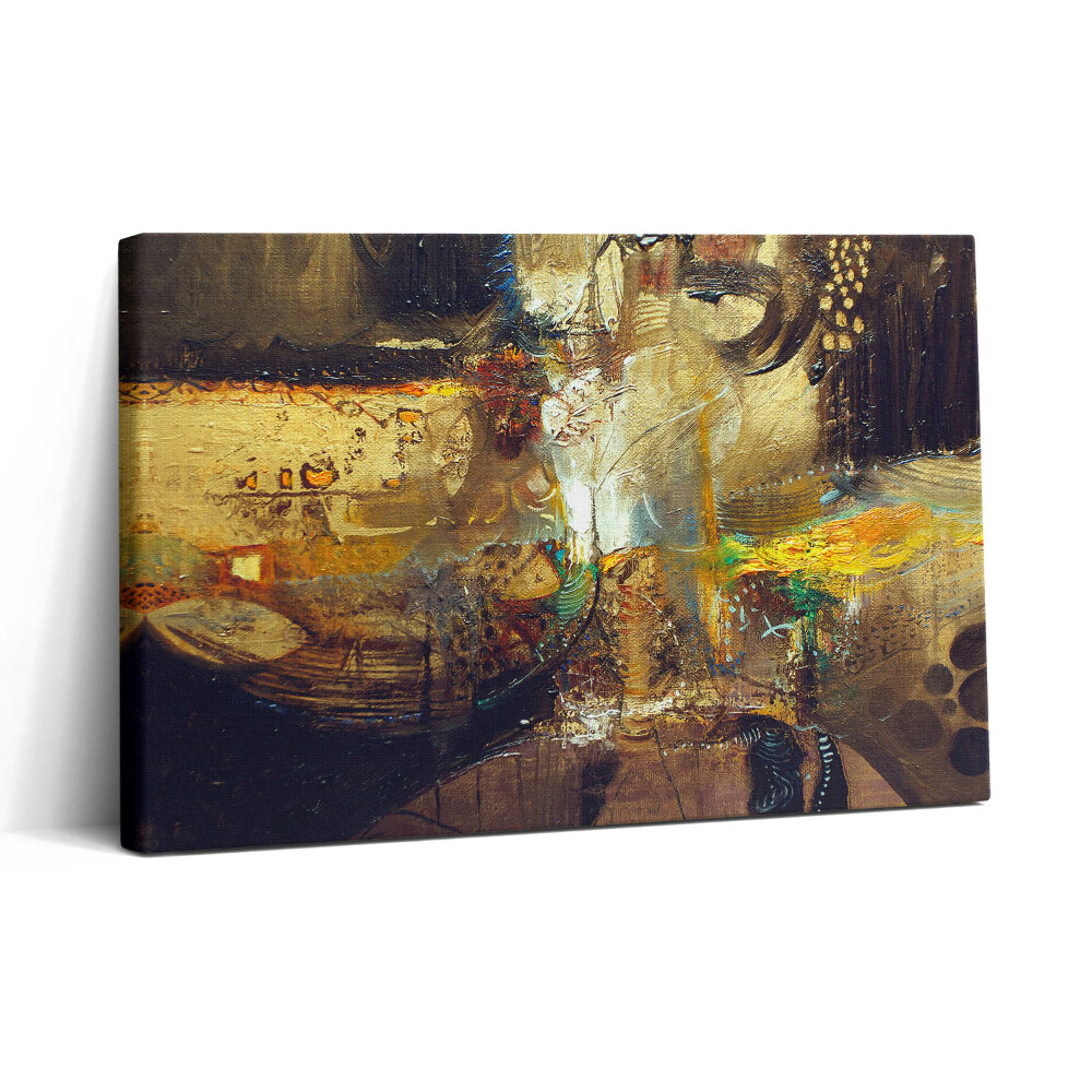 Tablou canvas 30x20 Abstracție colorată pictată