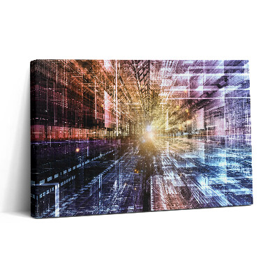 Tablou canvas 30x20 Model abstract de lumină