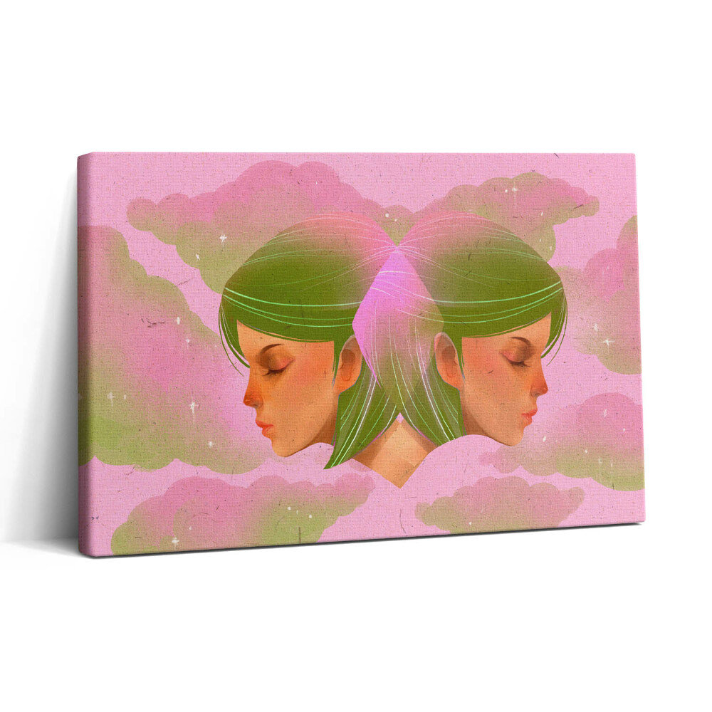 Tablou canvas 30x20 Portret abstract al unei femei