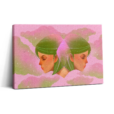 Tablou canvas 30x20 Portret abstract al unei femei