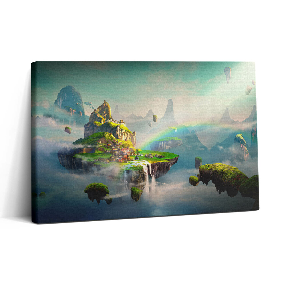 Tablou canvas 30x20 Scene fantastice în stil chinezesc