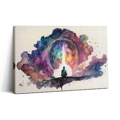 Tablou canvas 30x20 Meditație despre stilul de viață