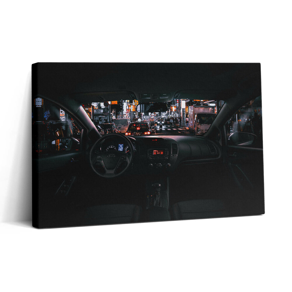 Tablou canvas 30x20 Mașină în Tokyo