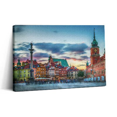Tablou canvas 30x20 Castelul Orașului Vechi din Varșovia