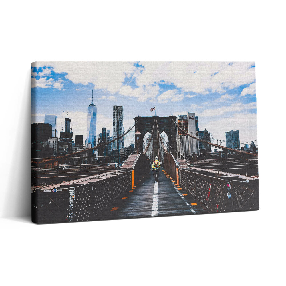 Tablou canvas 30x20 Podul Brooklyn din New York