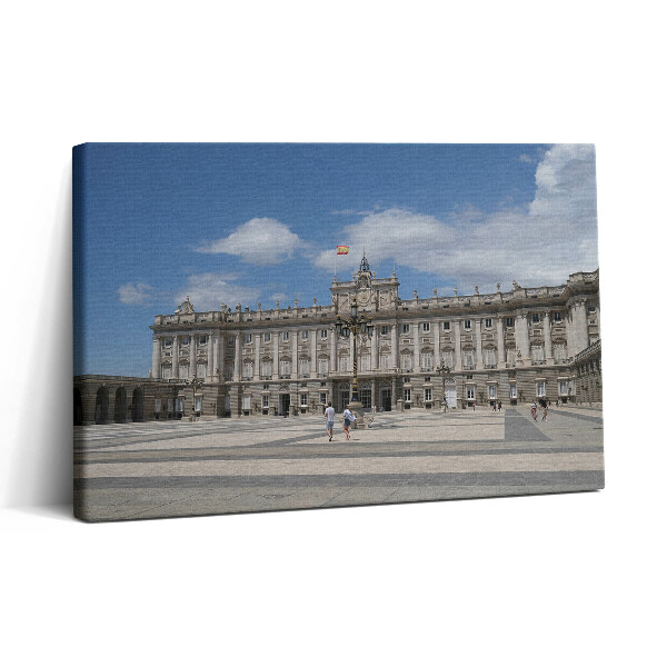 Tablou canvas 30x20 Palatul istoric din Madrid