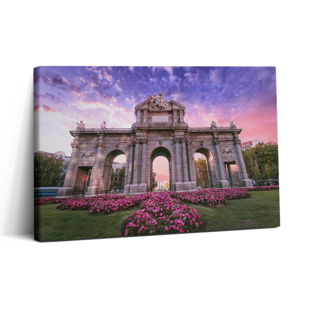 Tablou canvas 30x20 Uși Alcala Madrid Spania