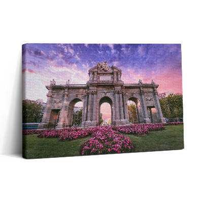 Tablou canvas 30x20 Uși Alcala Madrid Spania