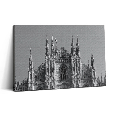 Tablou canvas 30x20 Duomo di Milano din Roma