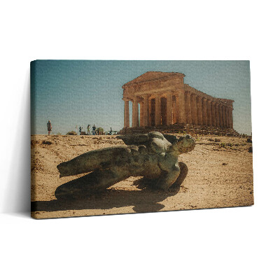 Tablou canvas 30x20 Valea Templelor din Sicilia, Italia