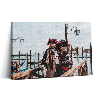 Tablou canvas 30x20 Carnavalul din Veneția