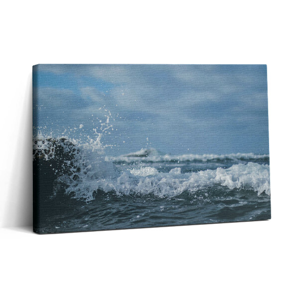 Tablou canvas 30x20 Fotografie cu valurile mării