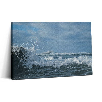 Tablou canvas 30x20 Fotografie cu valurile mării