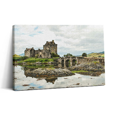 Tablou canvas 30x20 Castelul Eilean Donan din Scoția