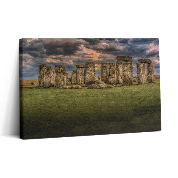 Tablou canvas 30x20 Nimbostratusul din Stonehenge